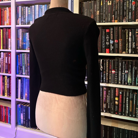 Black sweater, Streetwear society, stretchy - Picture 3 of 5